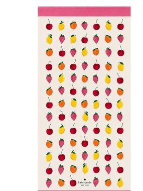 🆕 Kate Spade Oversized Tropical Fruit Beach Towel